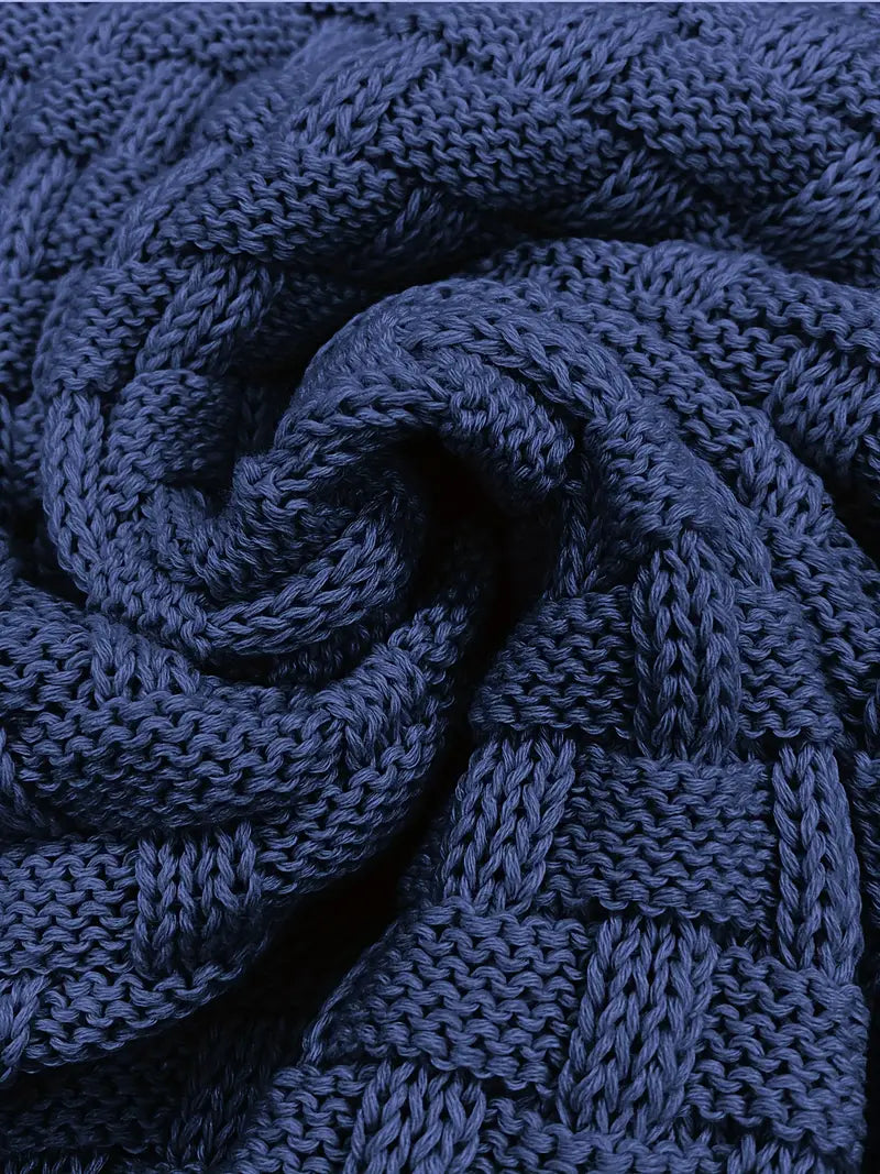 David™ | Men's Turtleneck Sweater with Buttons