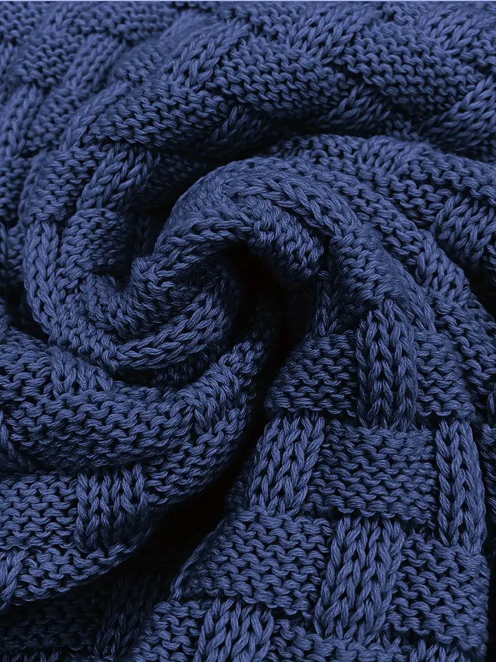 David™ | Men's Turtleneck Sweater with Buttons