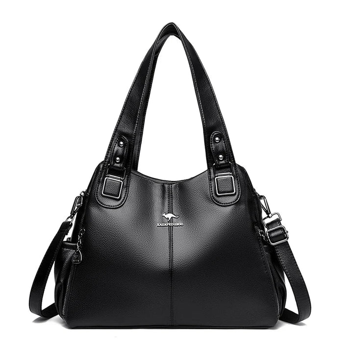 India™ Classic Vintage Vegan Leather Shoulder Bag