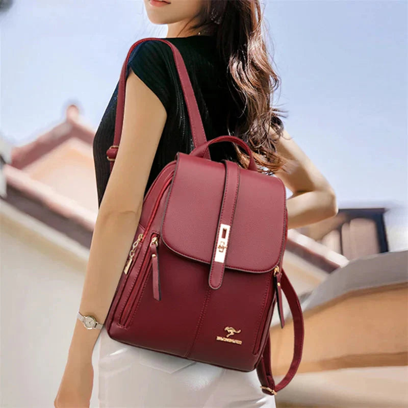 Alisa Vegan Leather Backpack