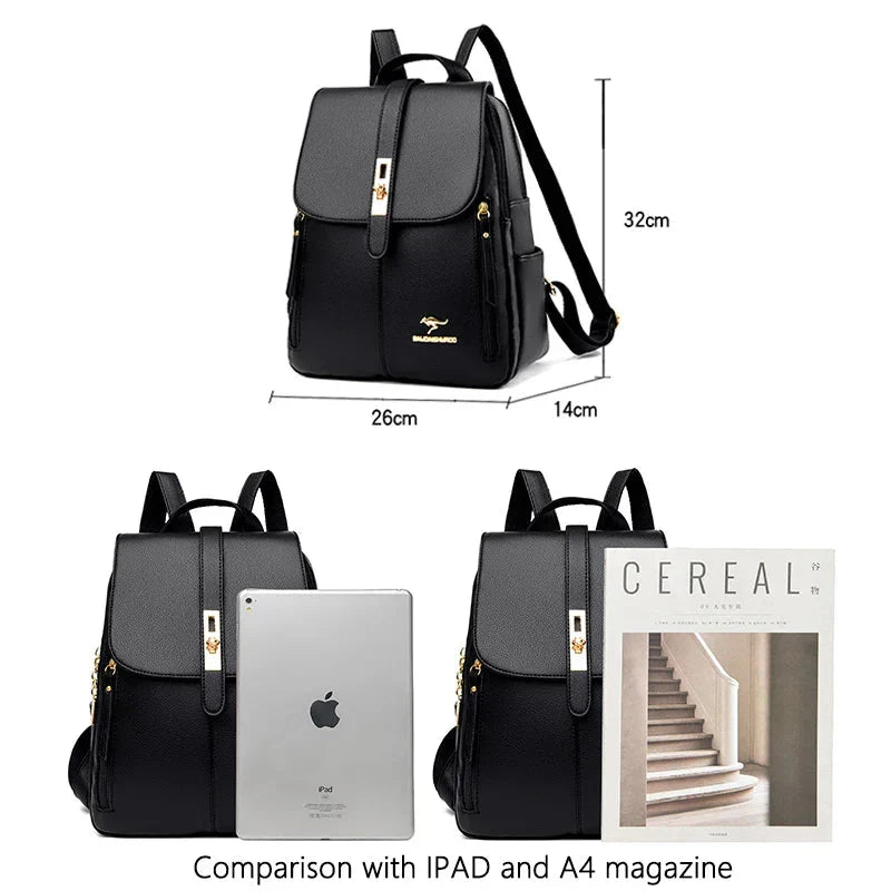 Alisa Vegan Leather Backpack