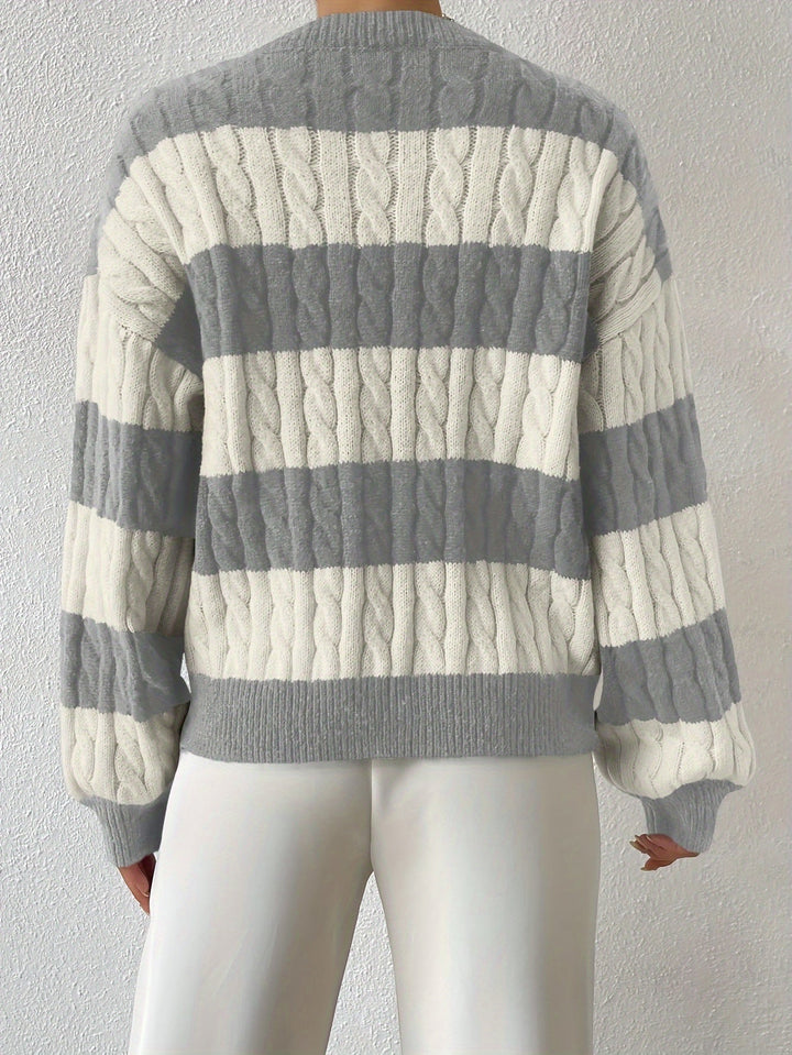 MELIE - Stylish Colour-Block Jumper