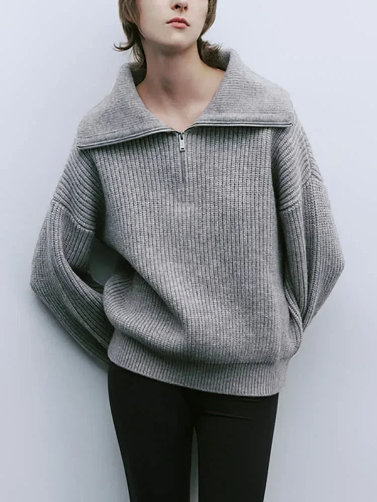 ANN – High Quality Zip Sweater