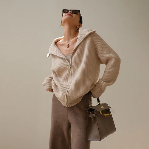 ANN – High Quality Zip Sweater
