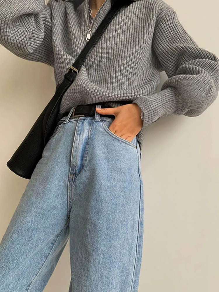 ANN – High Quality Zip Sweater