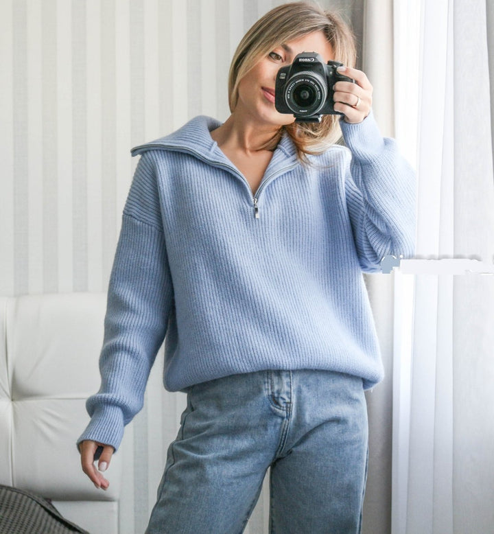ANN – High Quality Zip Sweater