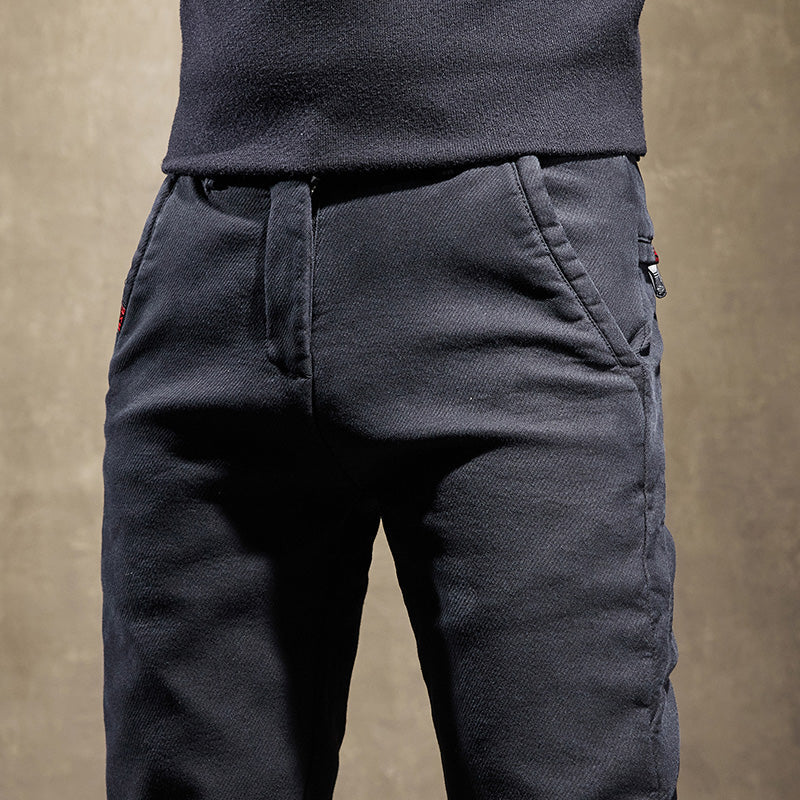 Hendriques | Men's Slim Fit Casual Trousers