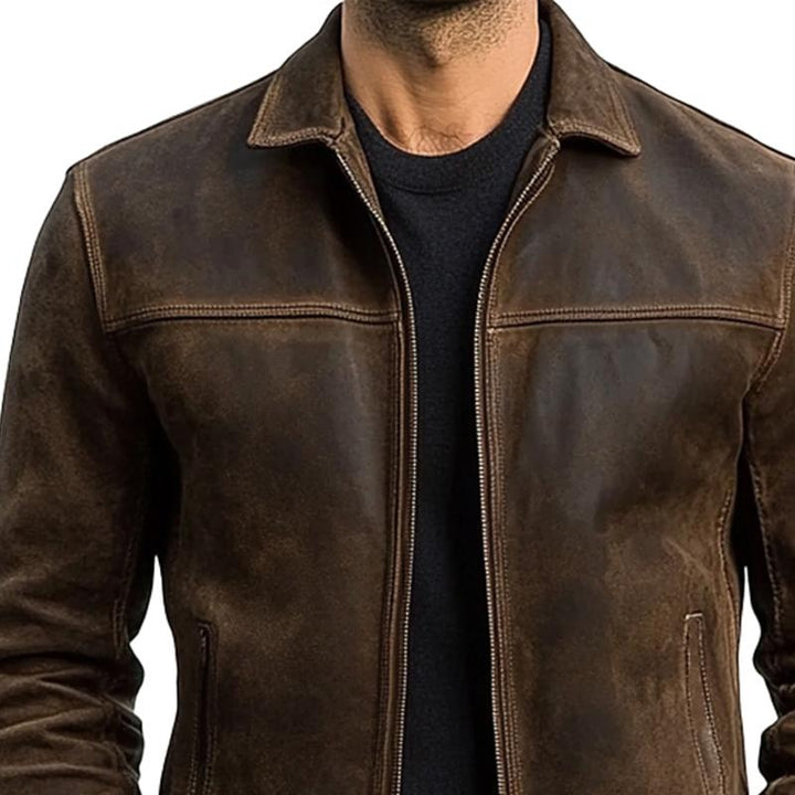 Men's Retro Distressed jacket