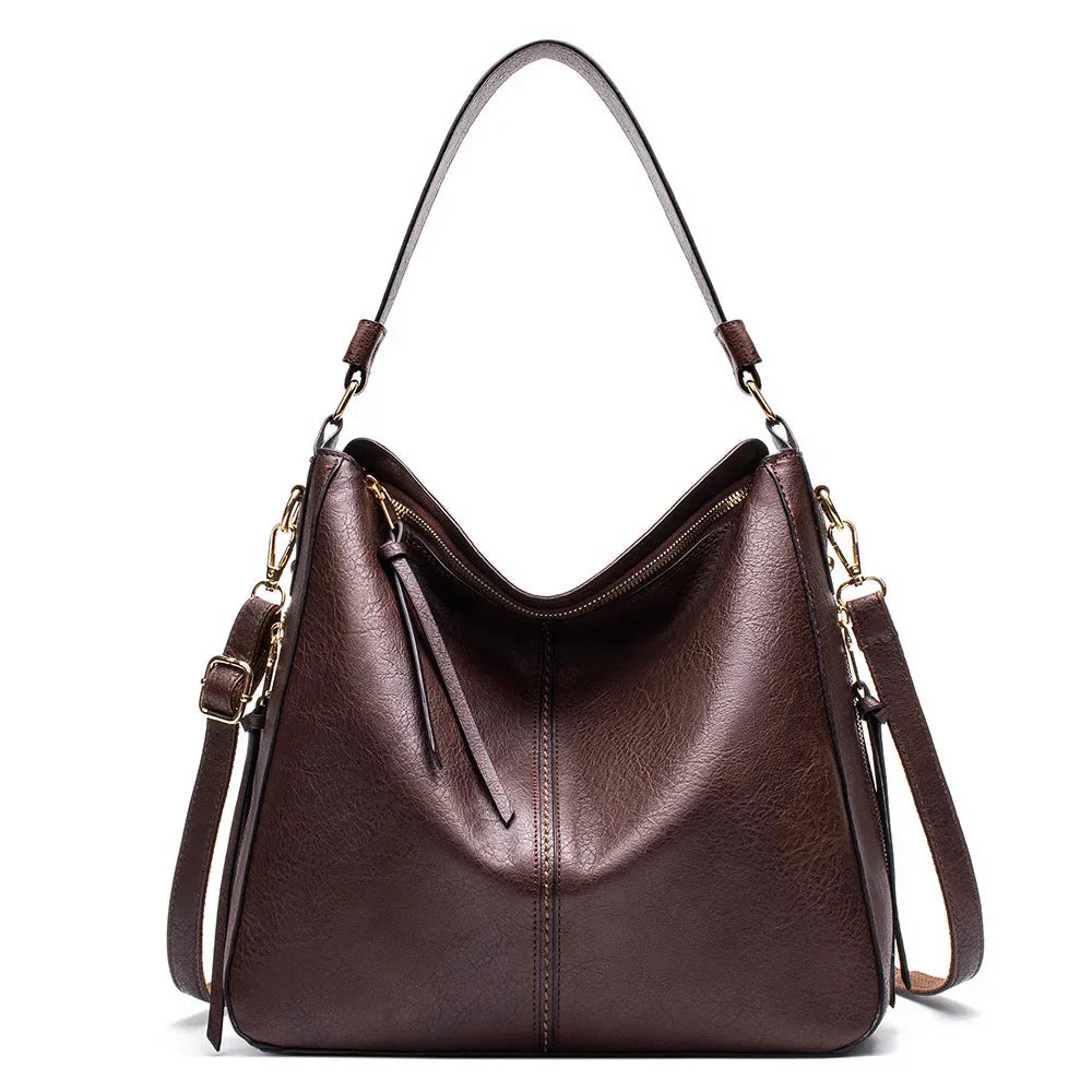 Vegan Leather Hobo Bag