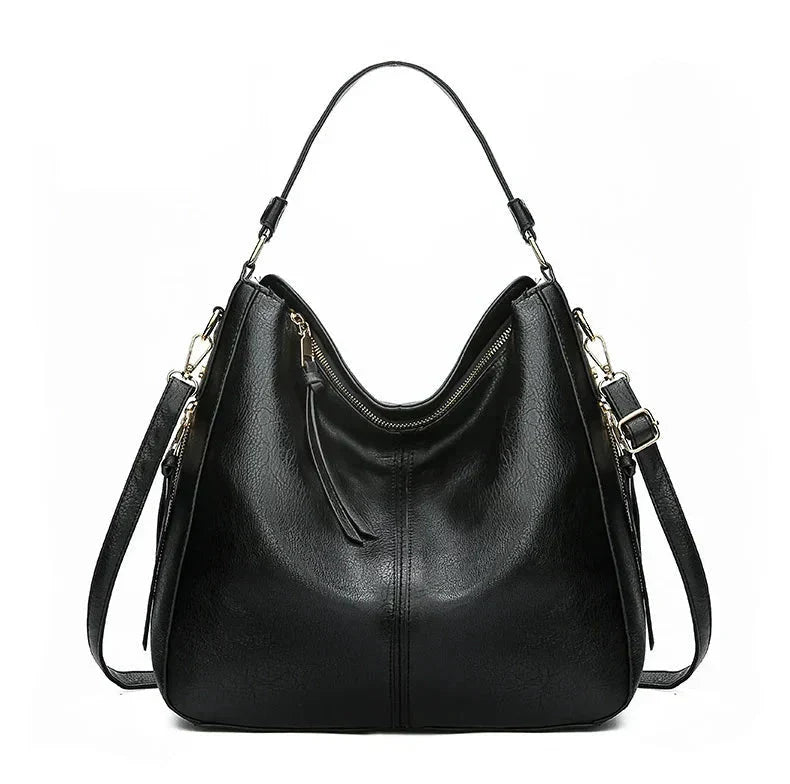 Vegan Leather Hobo Bag