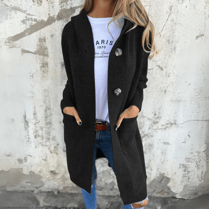 Lorène | Timeless Long Knit Cardigan