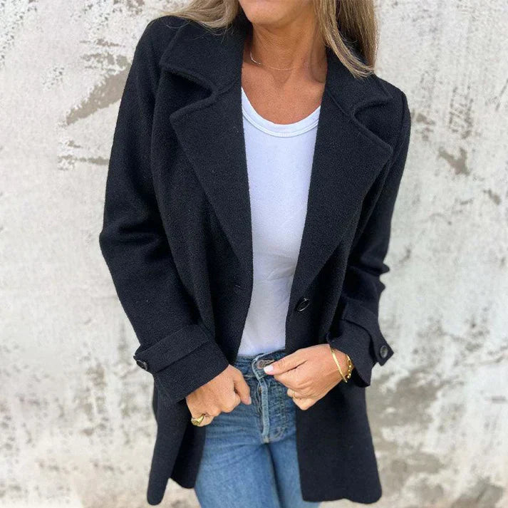 SKY - Classic Button-Up Coat