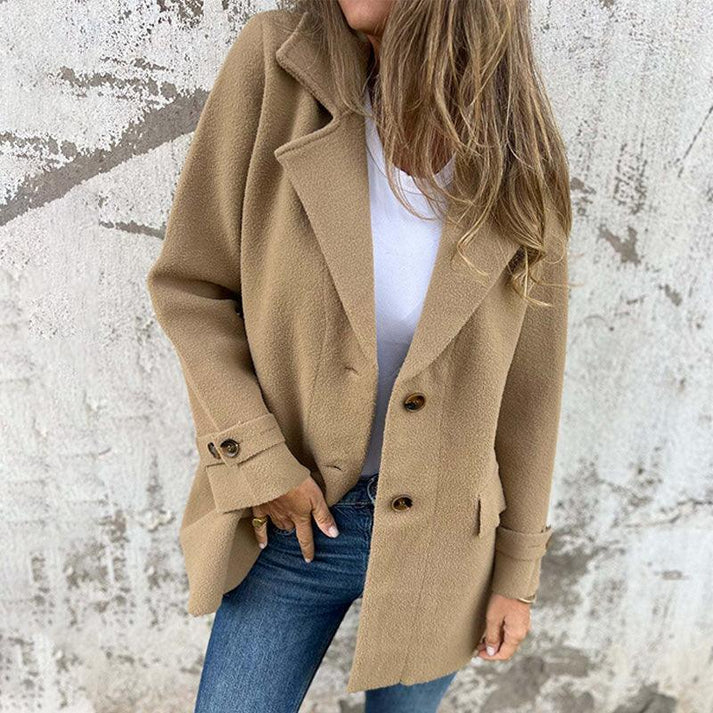 SKY - Classic Button-Up Coat