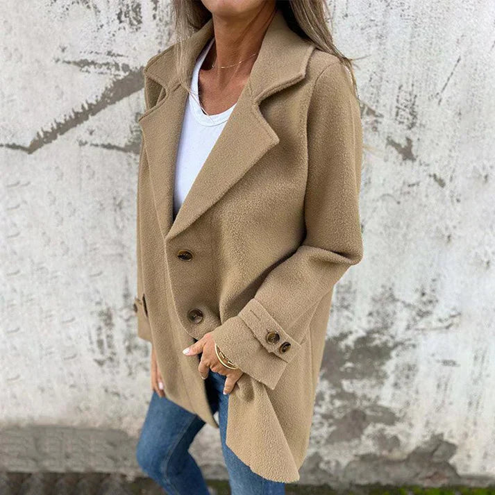 SKY - Classic Button-Up Coat