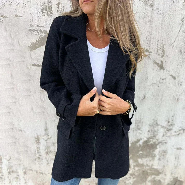 SKY - Classic Button-Up Coat