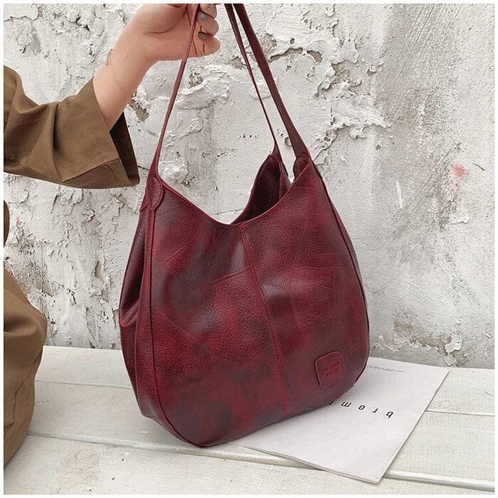 Vintage Vegan Leather Handbag