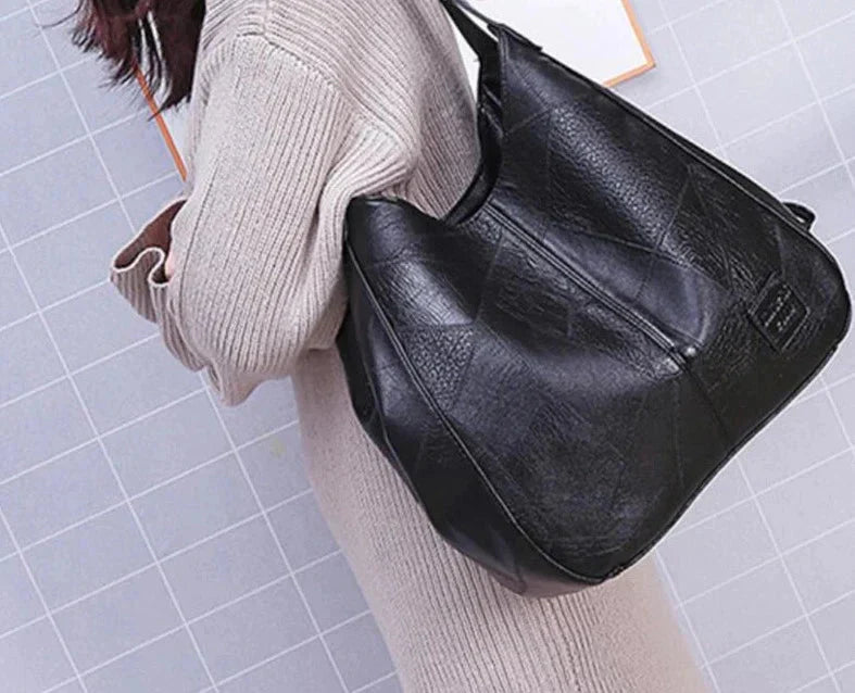 Vintage Vegan Leather Handbag