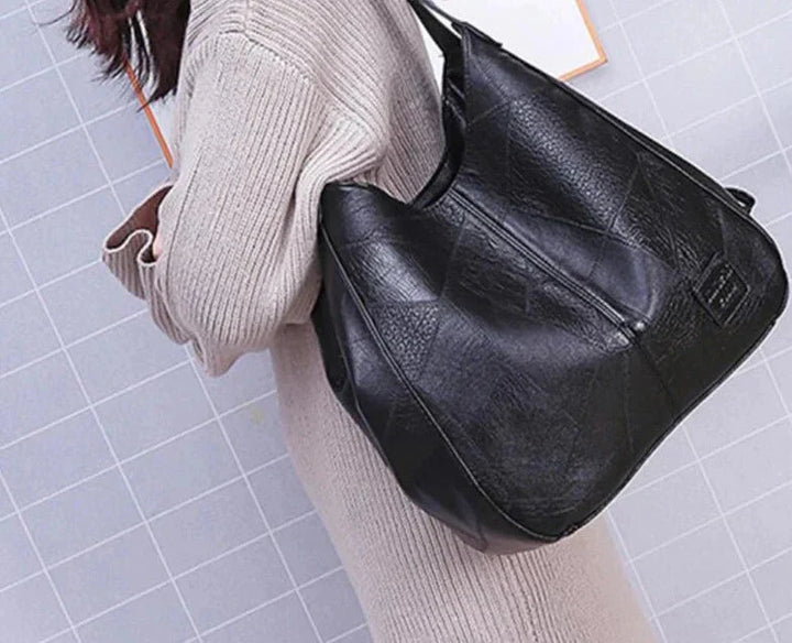 Vintage Vegan Leather Handbag