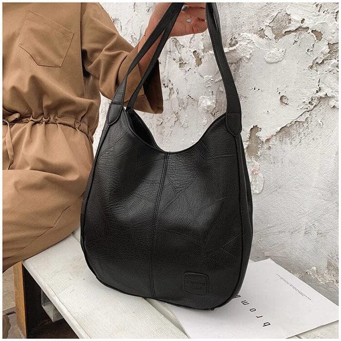 Vintage Vegan Leather Handbag