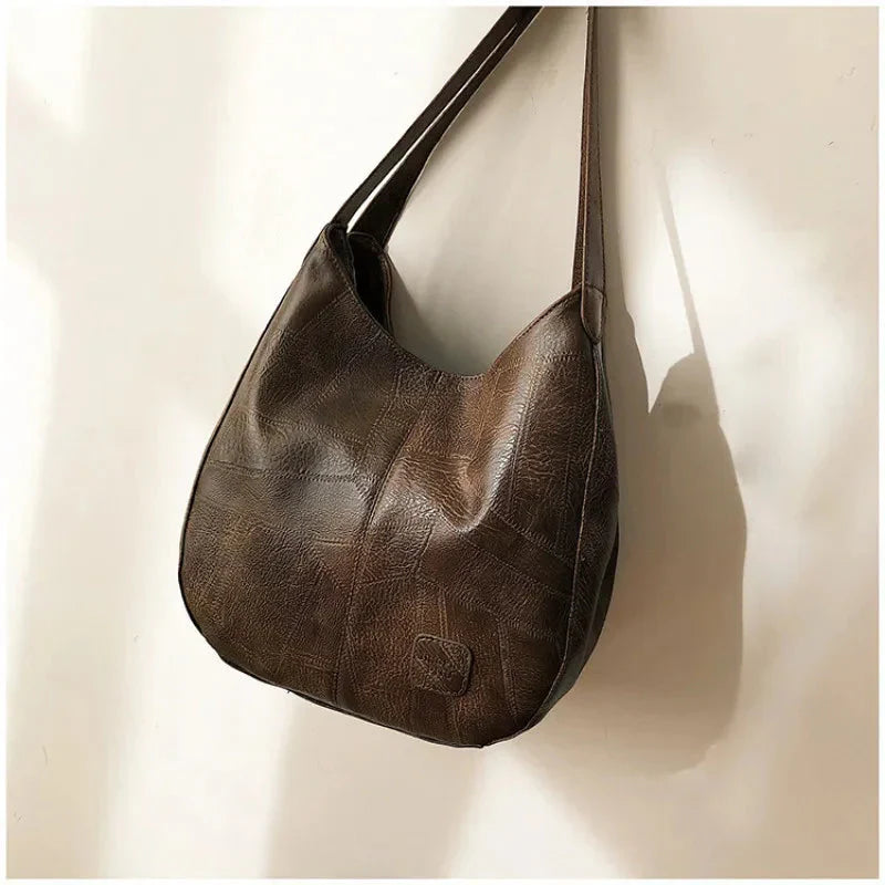 Vintage Vegan Leather Handbag