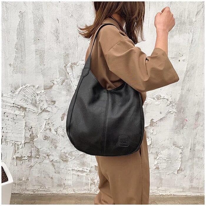 Vintage Vegan Leather Handbag