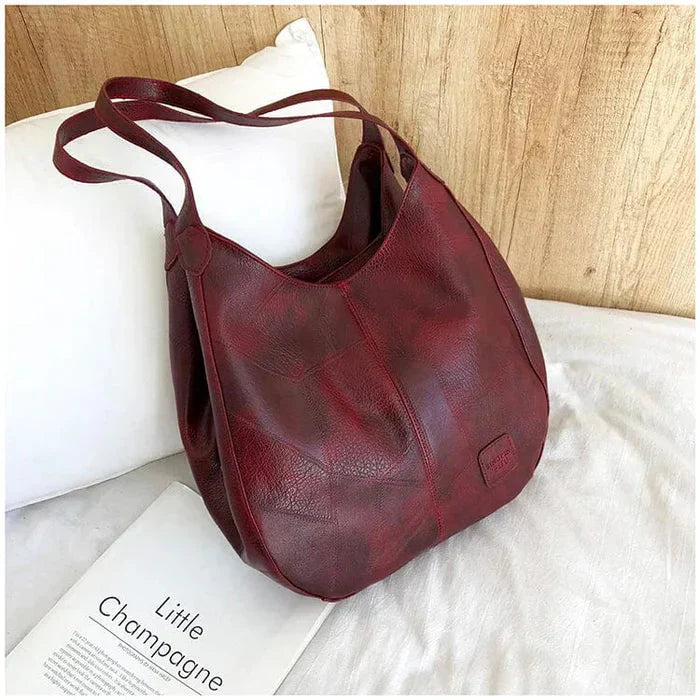Vintage Vegan Leather Handbag