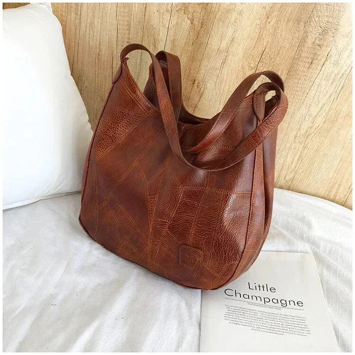 Vintage Vegan Leather Handbag